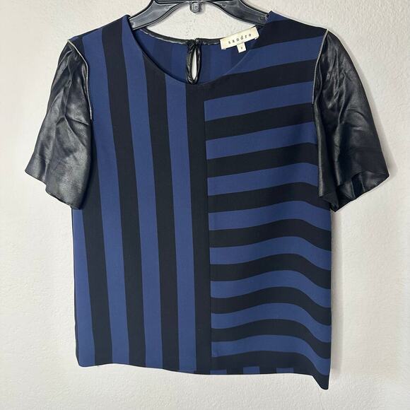 Sandro Multistripe Top - Picture 1 of 6